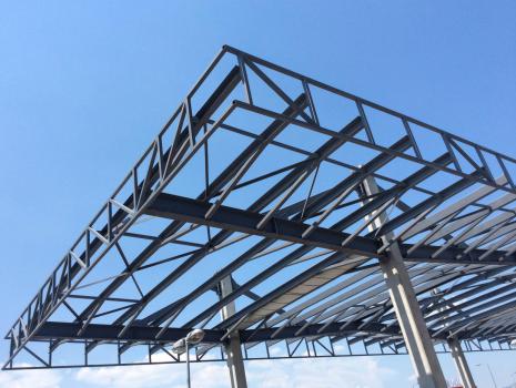 STEEL STRUCTURES (CANOPIES)